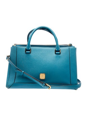 Leather Top Handle Bag