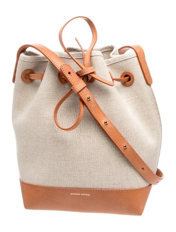 Mansur Gavriel Canvas Bucket Bag