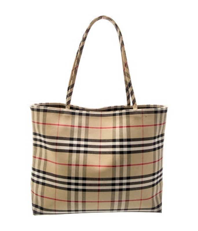 Burberry Canvas Tote