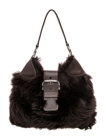 Faux Fur Shoulder Bag