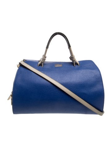 Leather Top Handle Bag