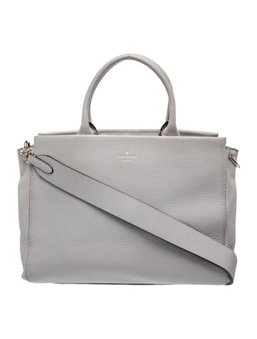 Leather Top Handle Bag