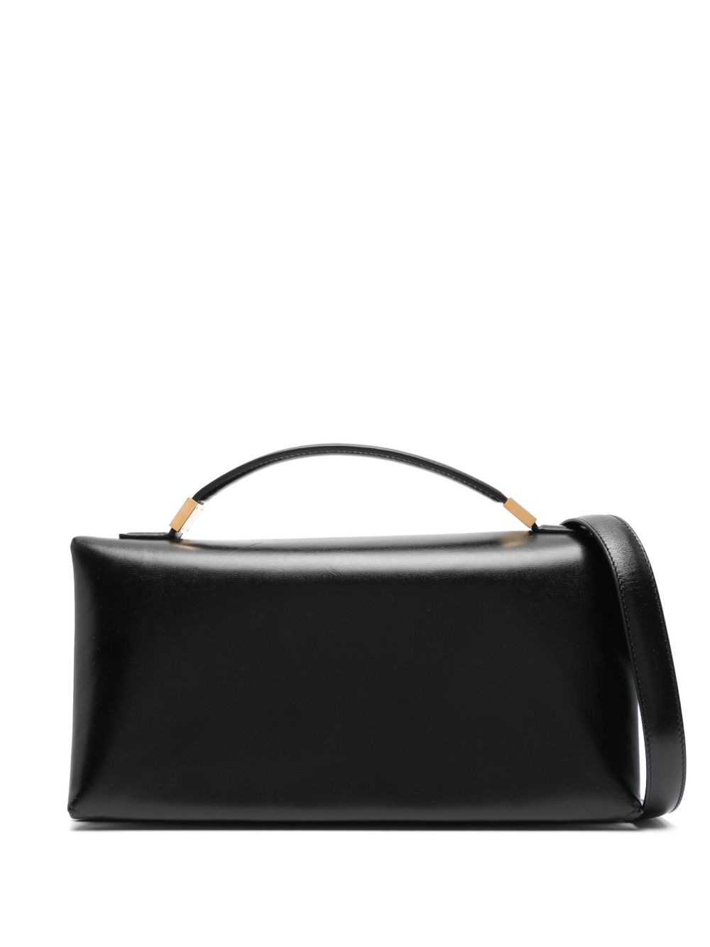 Prisma logo-stamp leather tote bag