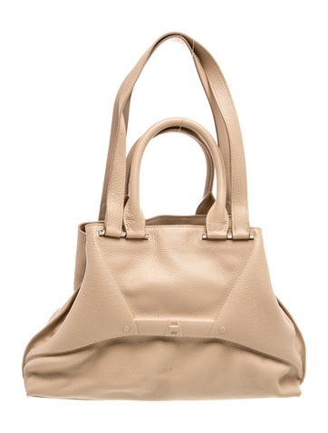 Leather Top Handle Bag