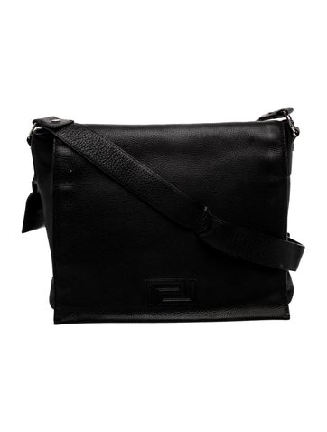 Versace Leather Shoulder Bag