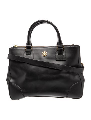 Saffiano Leather Top Handle Bag Large