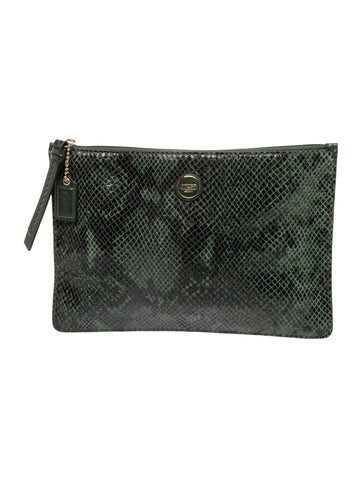 Coach Leather Clutch