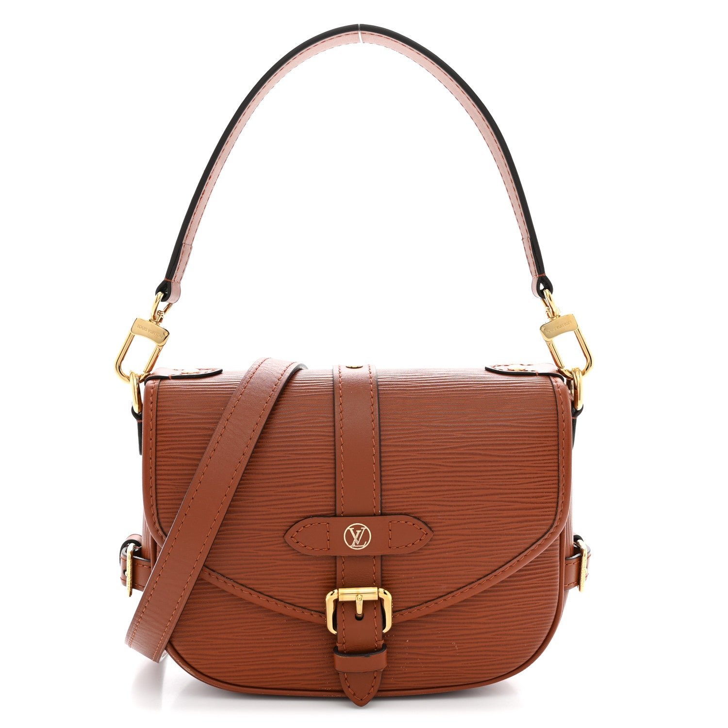 Louis Vuitton Epi Saumur BB Cognac
