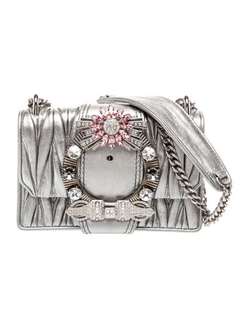 Miu Miu Leather Crossbody Bag