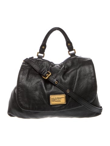 Leather Top Handle Bag