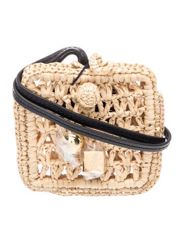 Raffia Crossbody Bag w/ Tags