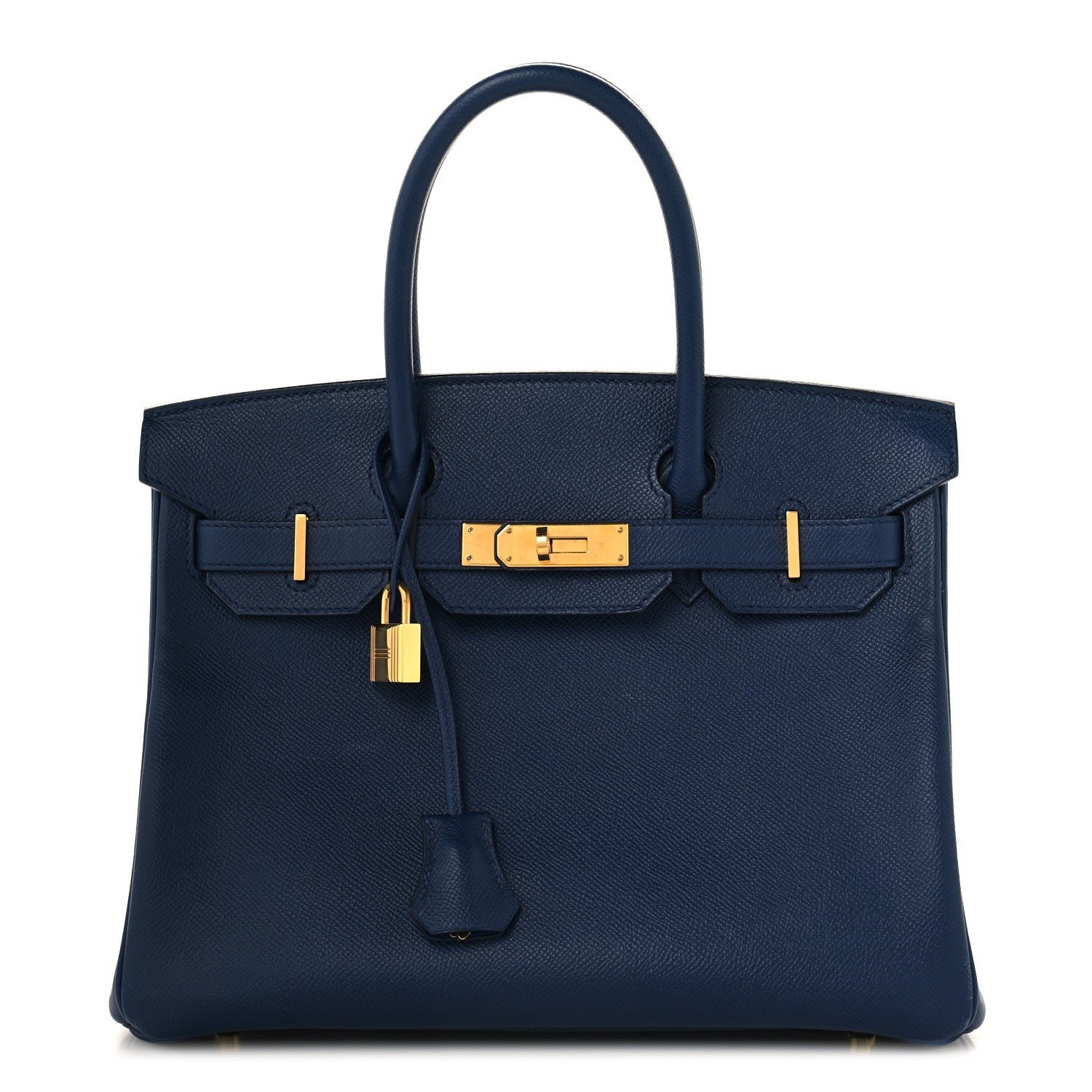 Hermes Epsom Birkin 30 Bleu Saphir