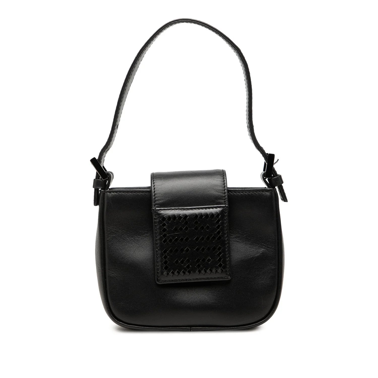 Givenchy Mini Calfskin Textured Logo Handbag