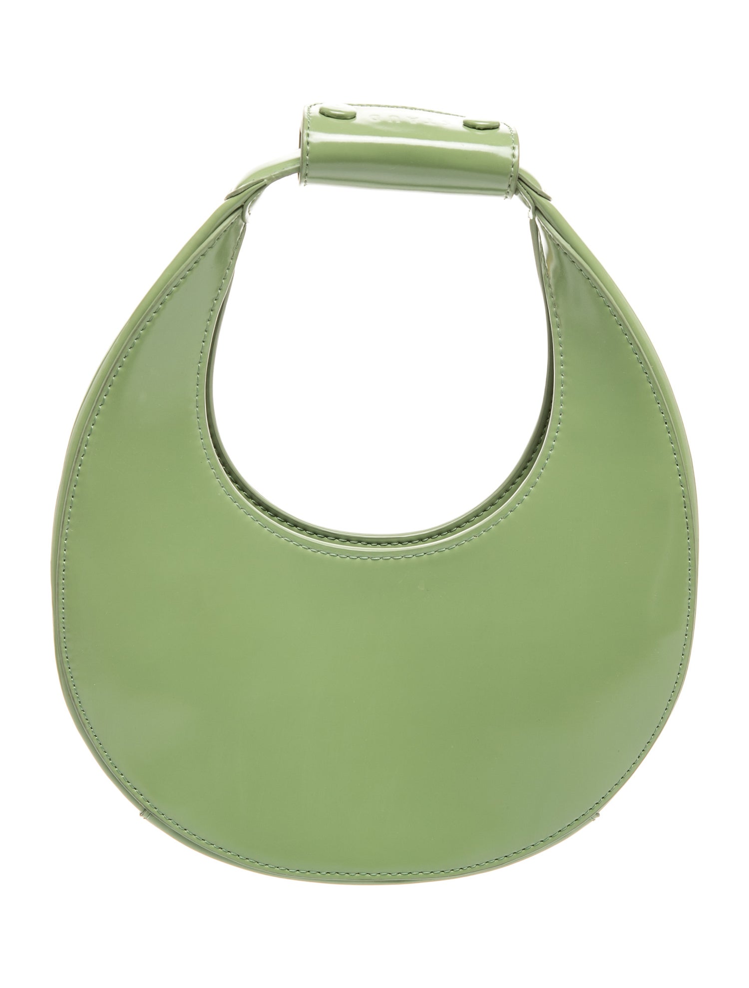 Staud Leather Top Handle Bag