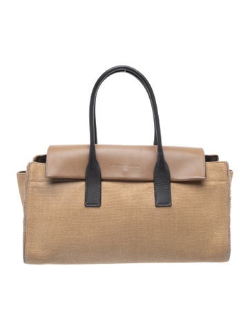 Canvas Top Handle Bag