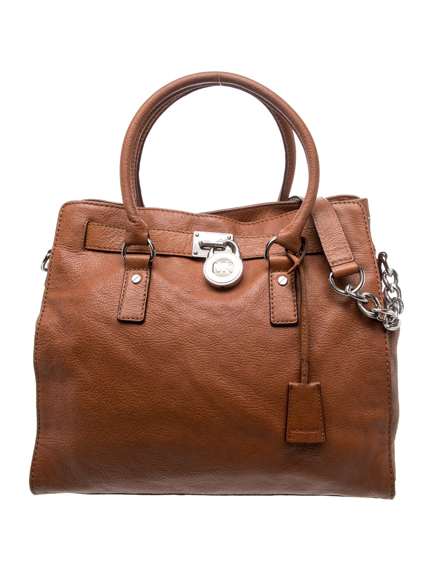 Leather Top Handle Bag