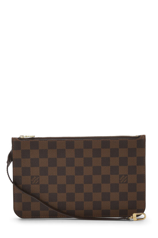 Louis Vuitton Damier Ebene Neverfull Pouch