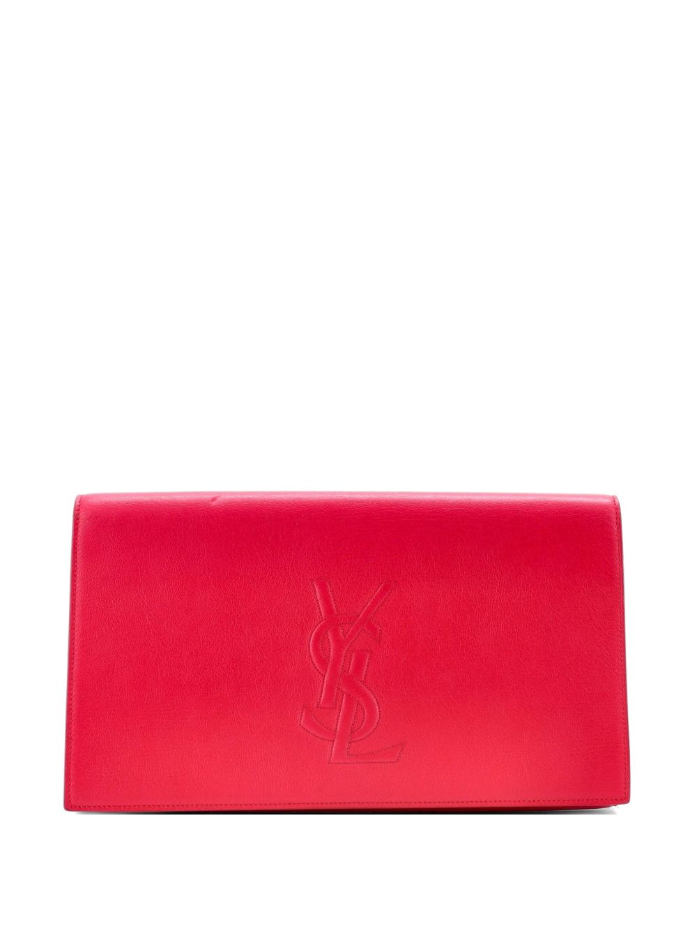 Belle de Jour Leather Large clutch bag