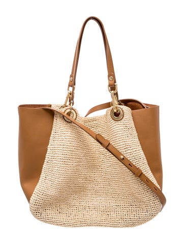 Raffia Shoulder Bag