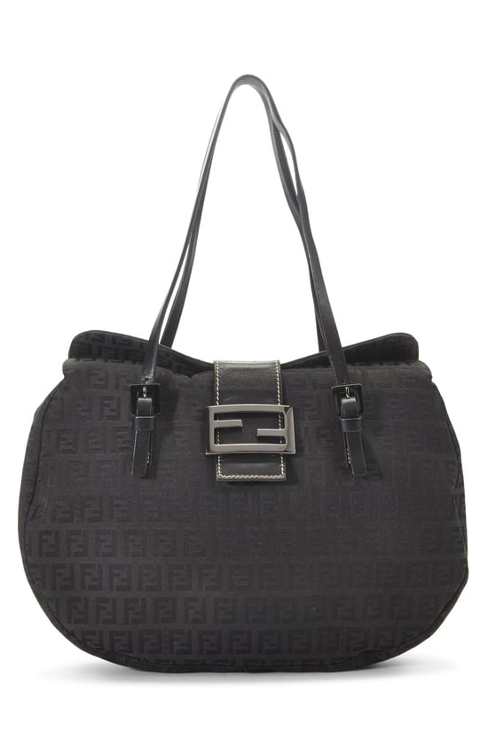 Black Zucchino Canvas Handbag