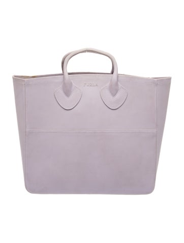 Furla Rubber Top Handle Bag