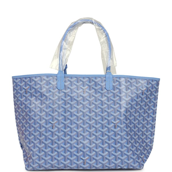 Goyard Goyard Goyardine Iris Saint Louis PM Tote Bag Palladium Hardware