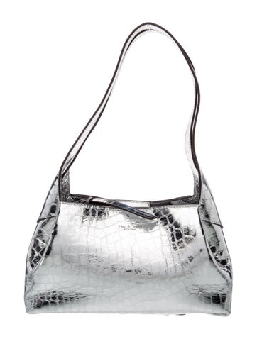 Rag & Bone Leather Top Handle Bag