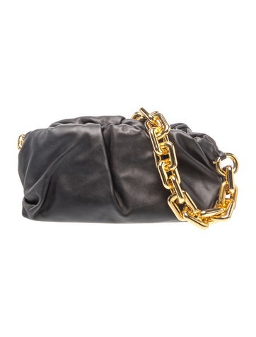 Leather Chain Pouch