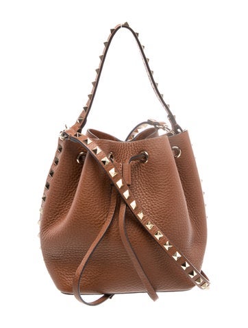 Rockstud Top Handle Bag