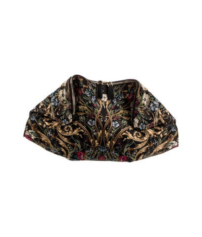 Alexander McQueen Mcqueen Satin Clutch