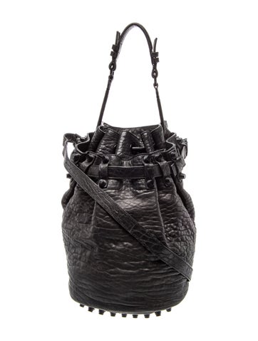 Leather Bucket Bag