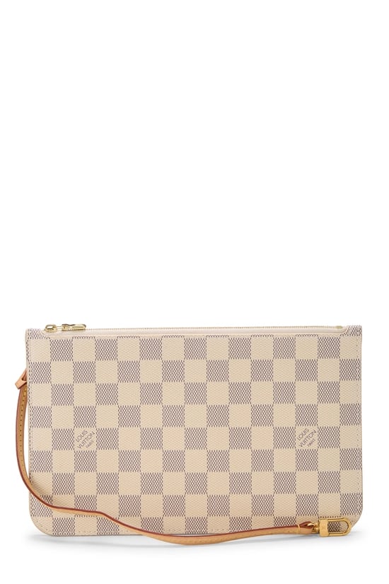 Louis Vuitton Damier Azur Neverfull Pouch MM NM