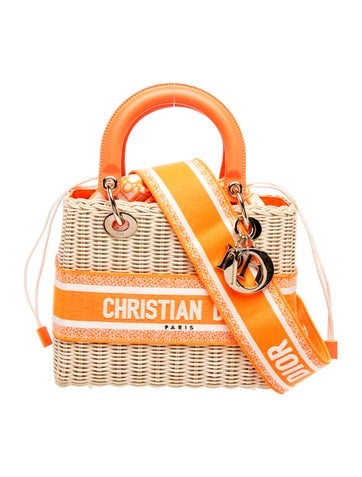 Dior Wicker Lady Dior Medium