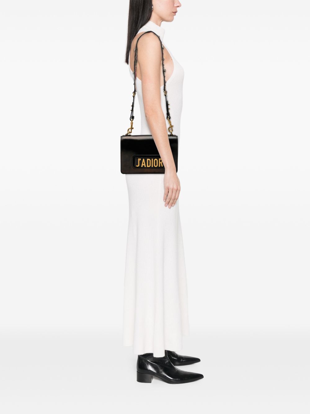 2018 Leather JAdior Chain Flap shoulder bag