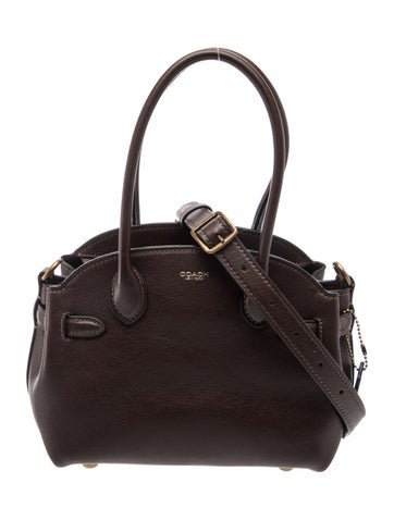 Leather Soft Empire Carryall 21