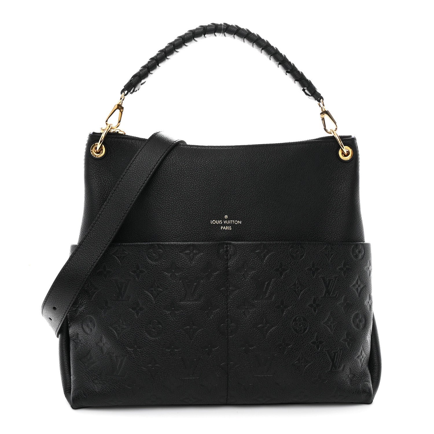 Louis Vuitton Louis Vuitton Empreinte Maida Hobo Black
