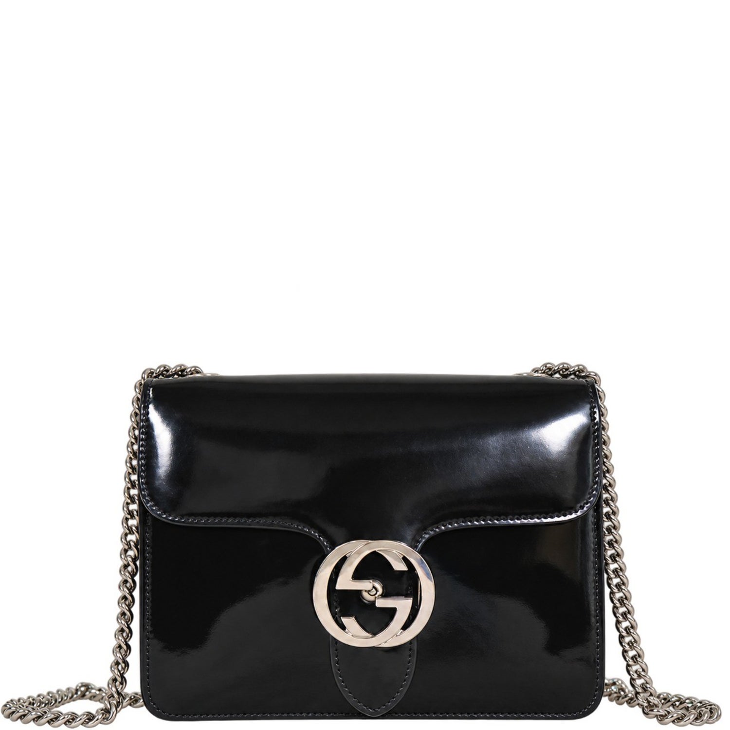 Calfskin Interlocking G Small