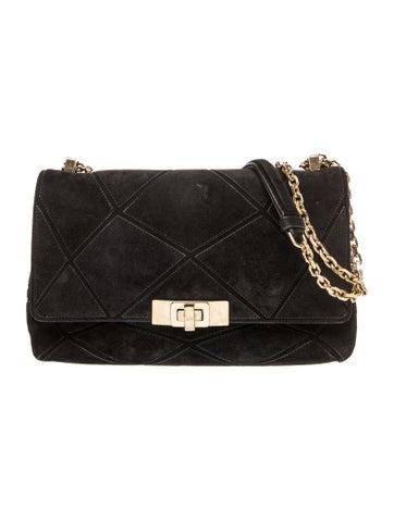 Roger Vivier Suede Shoulder Bag