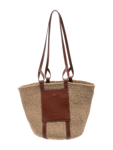 Raffia Bucket Bag
