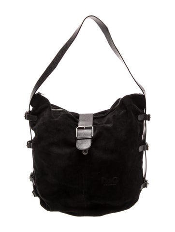 Suede Shoulder Bag