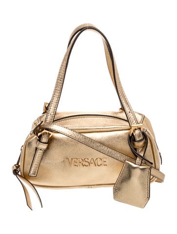 Versace Leather Shoulder Bag
