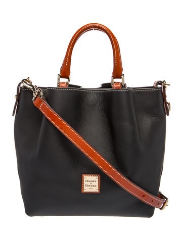 Leather Top Handle Bag
