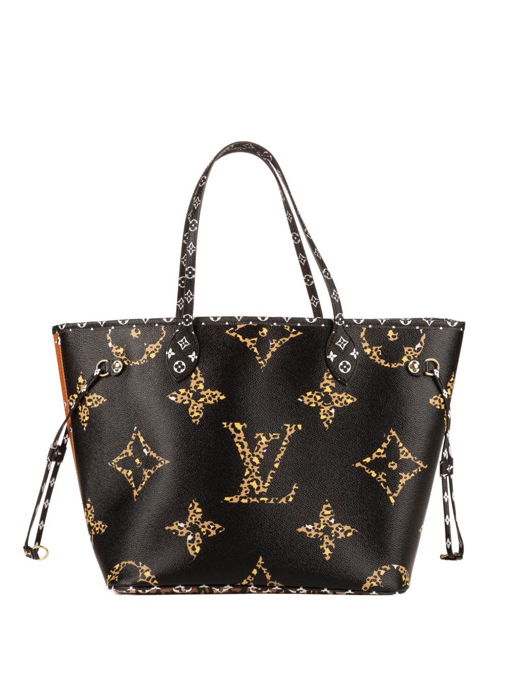 Louis Vuitton monogram leopard-print tote bag