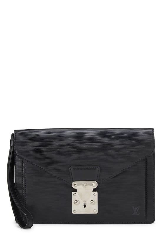 Black Epi Sellier Dragonne