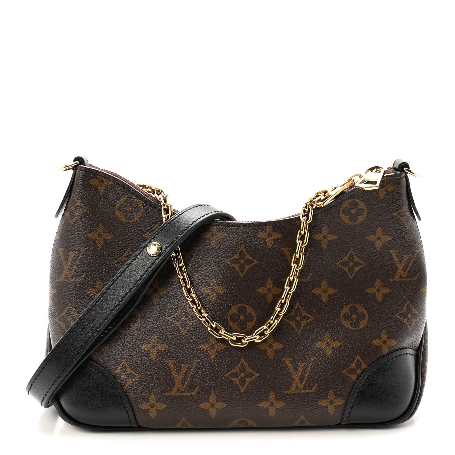 Louis Vuitton Monogram Boulogne NM Black