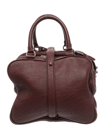 Leather Top Handle Bag