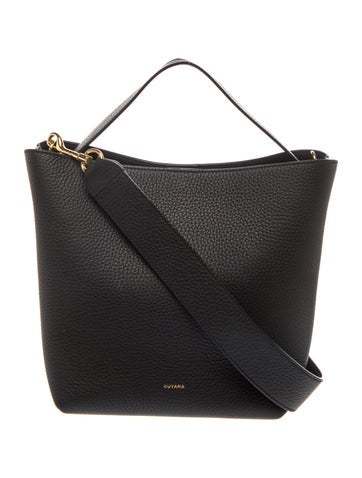 Leather Top Handle Bag