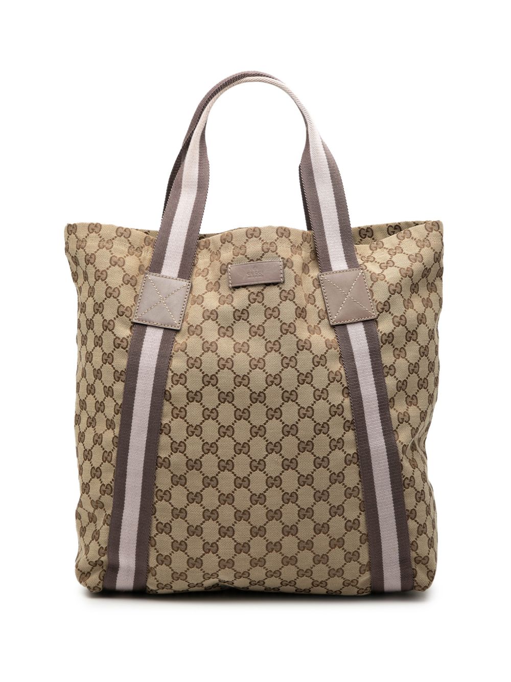 2000-2015 GG Canvas Web tote bag