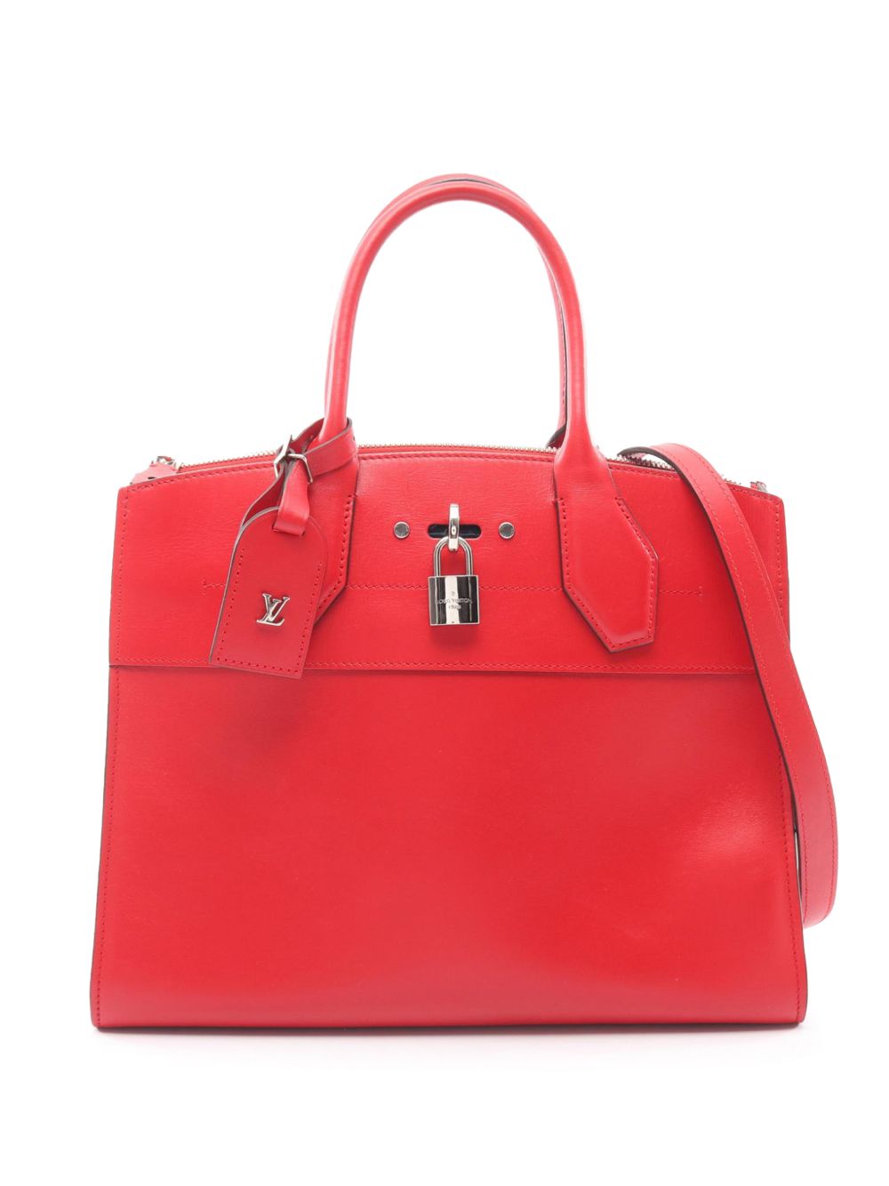 Louis Vuitton 2015 Taurillon City Steamer MM handbag