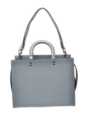 Leather Top Handle Bag w/ Tags